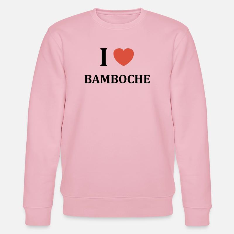 Bamboche - Stanley/Stella Unisex Bio-Sweatshirt CHANGER  - Hellrosa