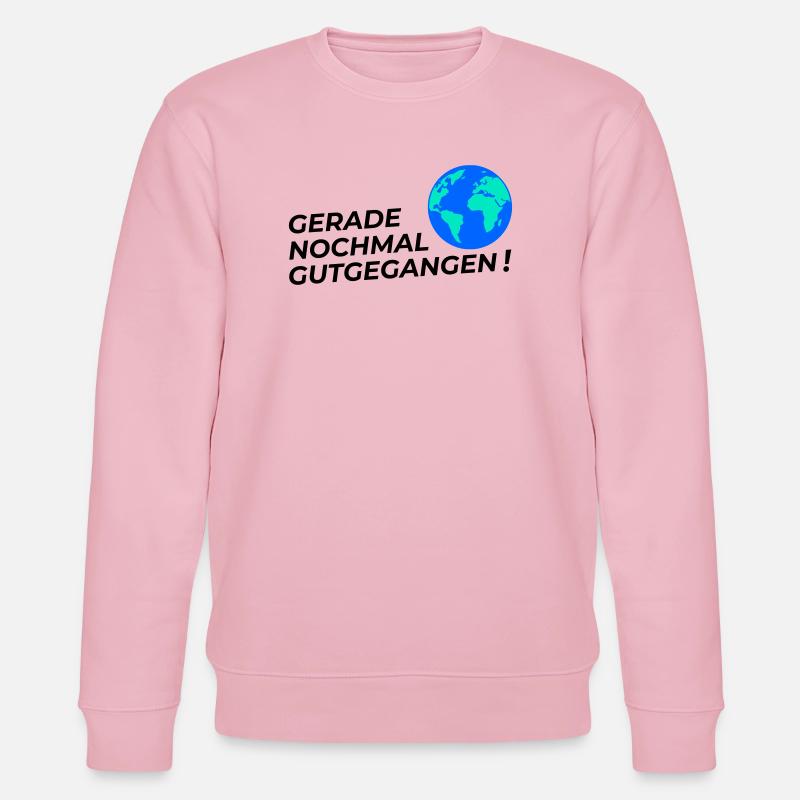 Nochmal gutgegangen - Stanley/Stella Unisex Bio-Sweatshirt CHANGER  - Hellrosa