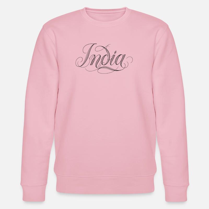 Inde - Sweat bio CHANGER Stanley/Stella Unisexe - rose pâle