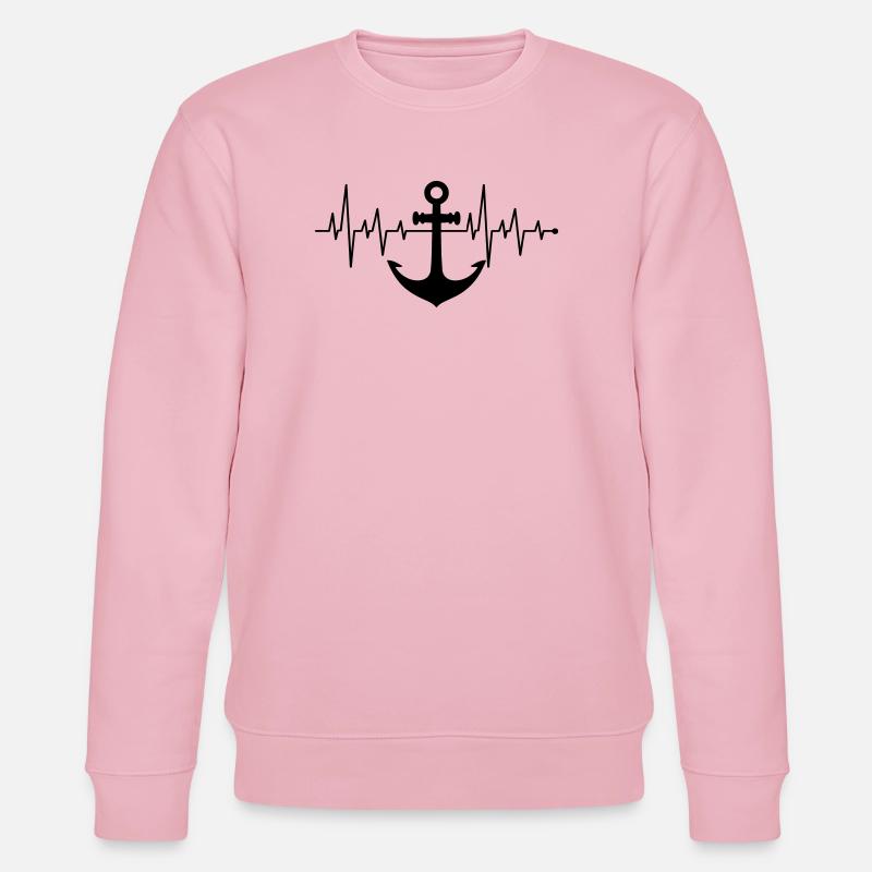 Anker  - Stanley/Stella Unisex Bio-Sweatshirt CHANGER  - Hellrosa
