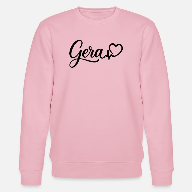 Gera Heartbeat - Sweat bio CHANGER Stanley/Stella Unisexe - rose pâle