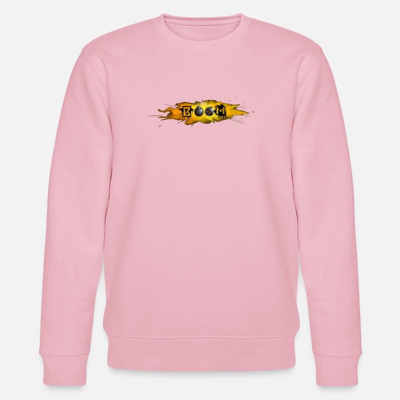 BOOM - Stanley/Stella CHANGER Unisex Organic Sweatshirt - cotton pink