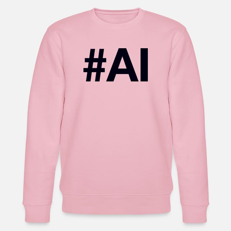 AI Artificial Intelligence - Stanley/Stella Unisex Bio-Sweatshirt CHANGER  - Hellrosa