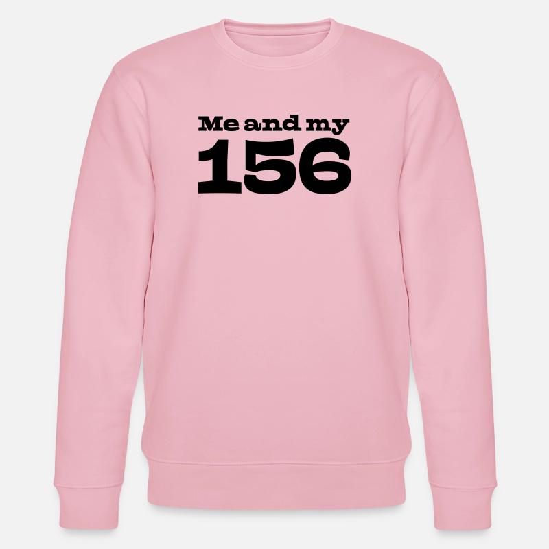 30 Ich und meine 156 - Stanley/Stella Unisex Bio-Sweatshirt CHANGER  - Hellrosa