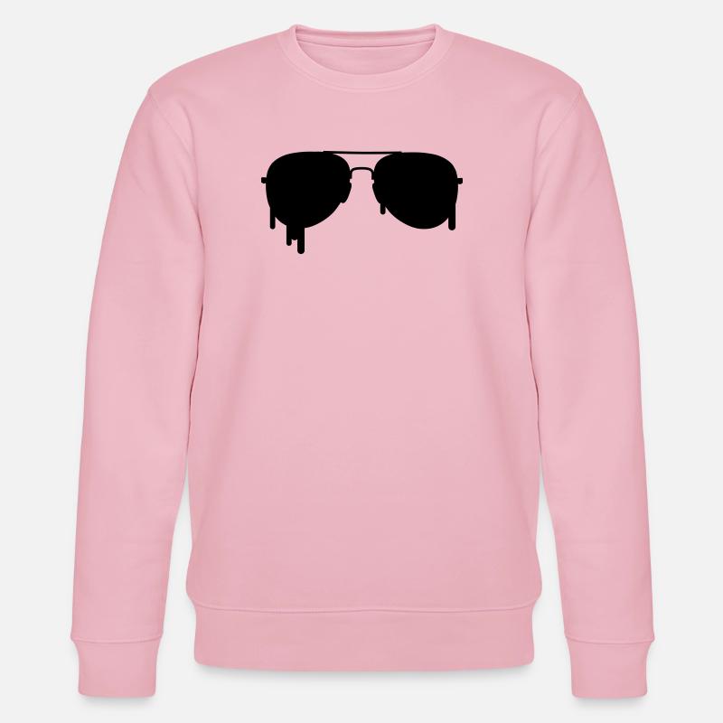 Pilot Brille - Stanley/Stella Unisex Bio-Sweatshirt CHANGER  - Hellrosa