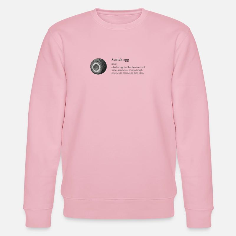 Scotch Egg Dictionnaire Art Tee - Sweat bio CHANGER Stanley/Stella Unisexe - rose pâle