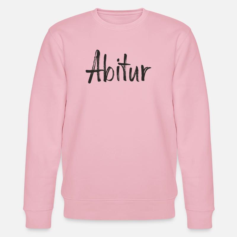 Abitur Textdesign - Stanley/Stella Unisex Bio-Sweatshirt CHANGER  - Hellrosa