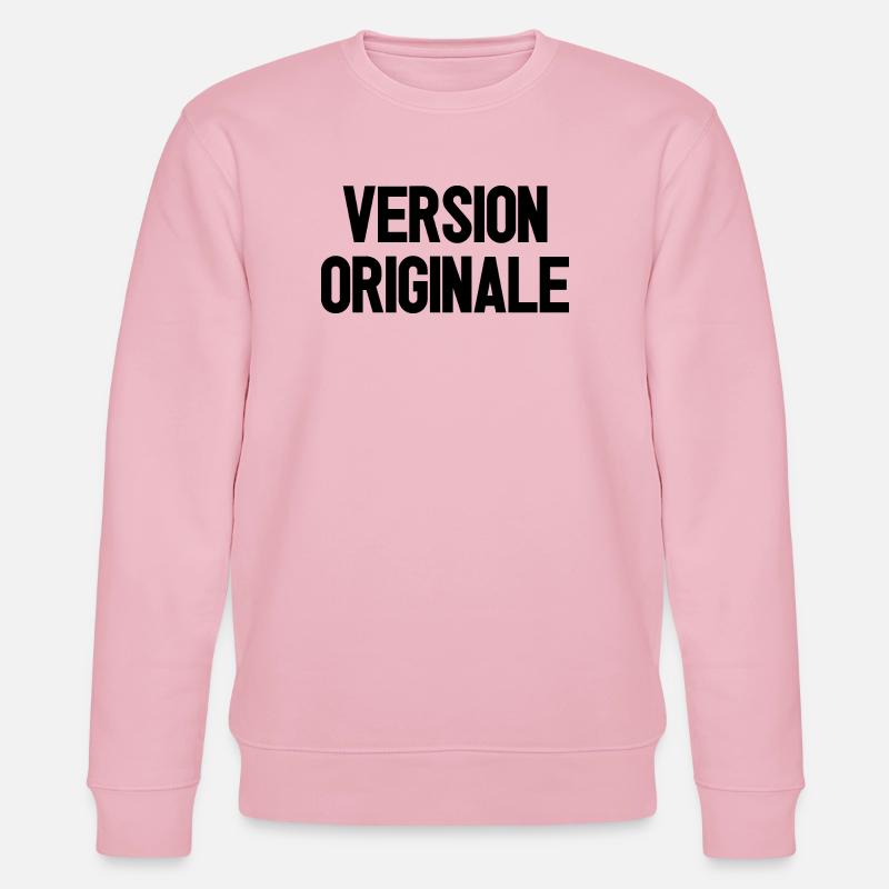 ORIGINALVERSION! - Stanley/Stella Unisex Bio-Sweatshirt CHANGER  - Hellrosa