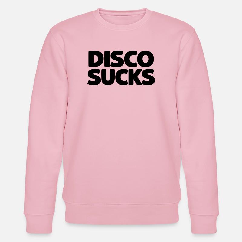 La disco, c’est nul - Sweat bio CHANGER Stanley/Stella Unisexe - rose pâle