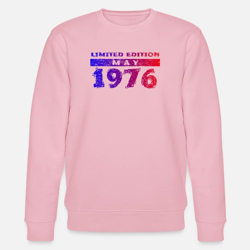 50e anniversaire Édition Limitée 05/1976 - Sweat bio CHANGER Stanley/Stella Unisexe - rose pâle