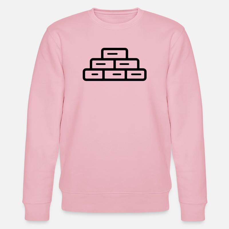 brique - Sweat bio CHANGER Stanley/Stella Unisexe - rose pâle