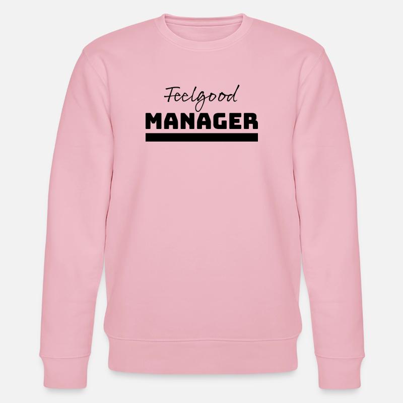 Tshirt Feelgood Manager - Stanley/Stella Unisex Bio-Sweatshirt CHANGER  - Hellrosa