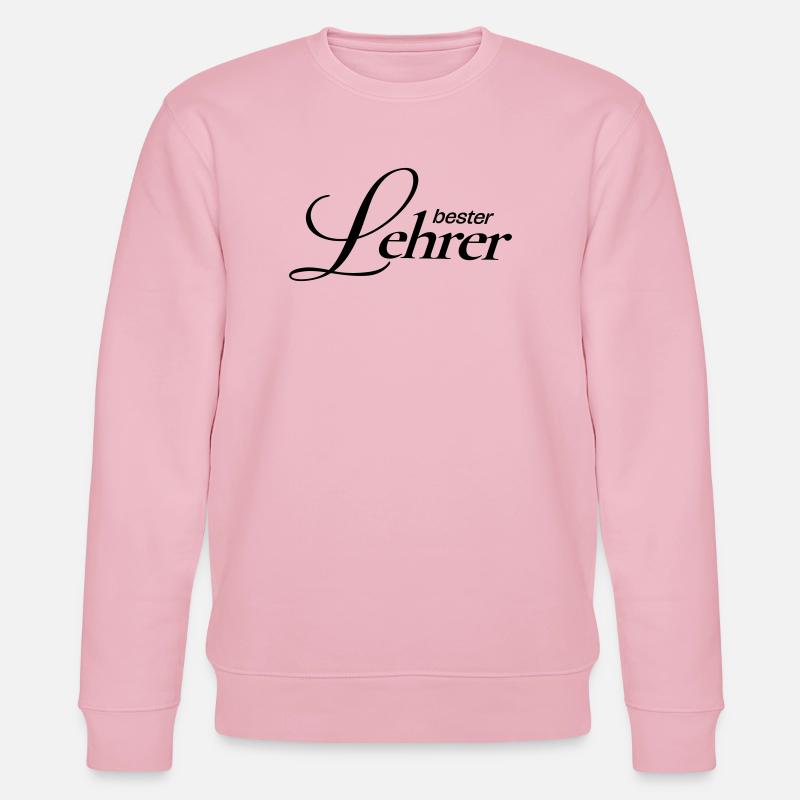 Beste Lehrer!  - Stanley/Stella Unisex Bio-Sweatshirt CHANGER  - Hellrosa
