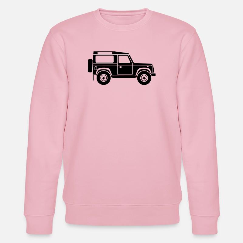 Defender D90 NEU - Stanley/Stella Unisex Bio-Sweatshirt CHANGER  - Hellrosa