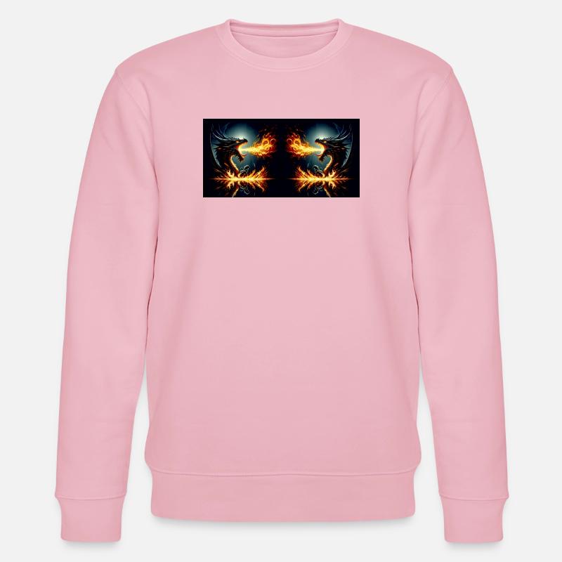 Flamenkampf - Stanley/Stella Unisex Bio-Sweatshirt CHANGER  - Hellrosa