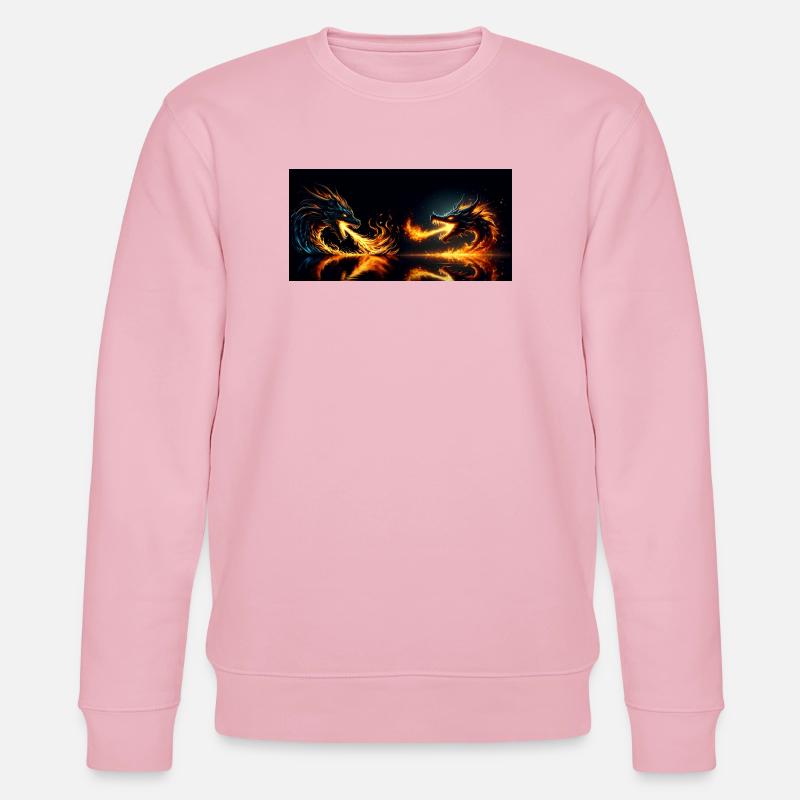 Hitze des Gefechts - Stanley/Stella Unisex Bio-Sweatshirt CHANGER  - Hellrosa