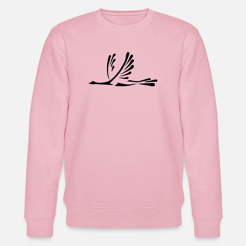 Vogel - Stanley/Stella Unisex Bio-Sweatshirt CHANGER  - Hellrosa