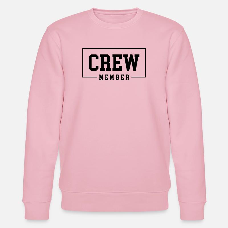 Crew Member - Stanley/Stella Unisex Bio-Sweatshirt CHANGER  - Hellrosa