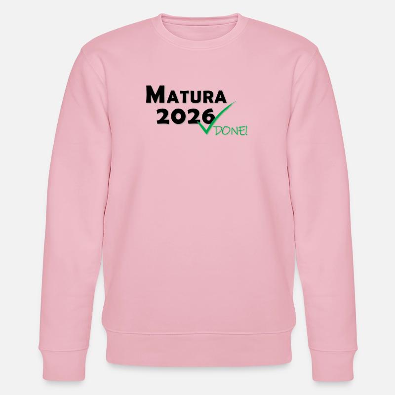Matura 2026 Done - Stanley/Stella Unisex Bio-Sweatshirt CHANGER - Hellrosa