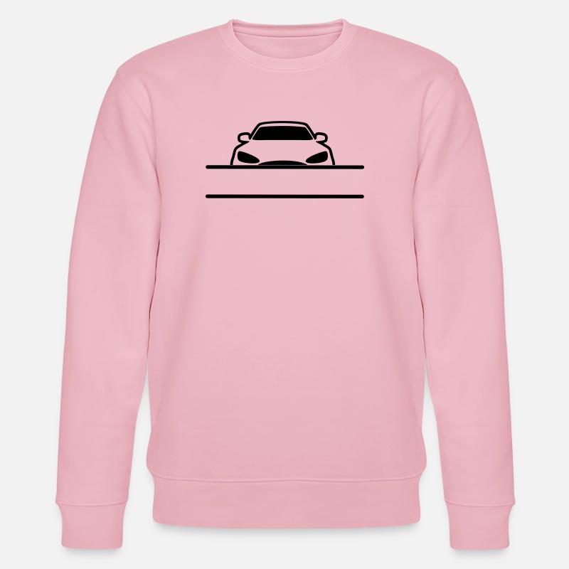 Bannière de nom de voiture - Sweat bio CHANGER Stanley/Stella Unisexe - rose pâle