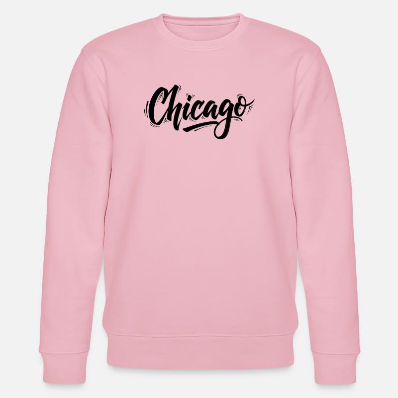 Chicago - Stanley/Stella Unisex Bio-Sweatshirt CHANGER  - Hellrosa