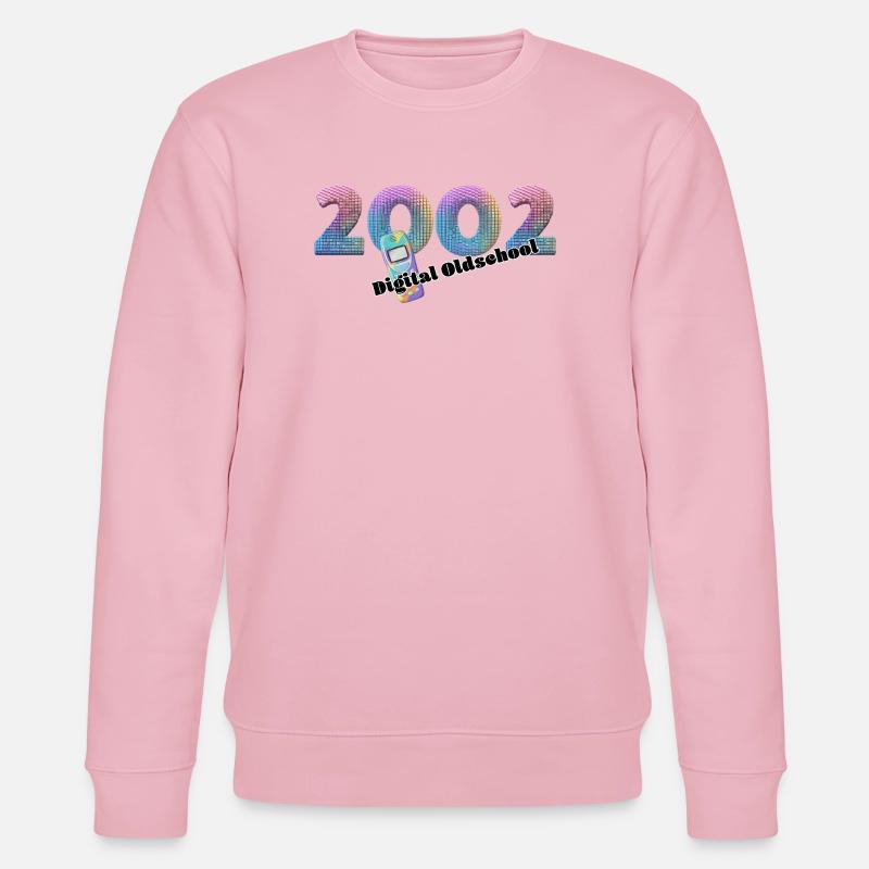 2002 – Style numérique mobile - Sweat bio CHANGER Stanley/Stella Unisexe - rose pâle