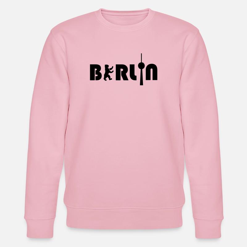 Berlin - Stanley/Stella Unisex Bio-Sweatshirt CHANGER  - Hellrosa