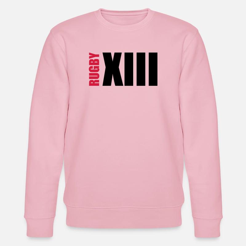 Rugby - Stanley/Stella Unisex Bio-Sweatshirt CHANGER  - Hellrosa