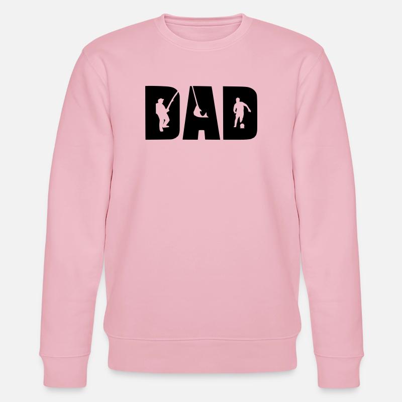 DAD - Sweat bio CHANGER Stanley/Stella Unisexe - rose pâle