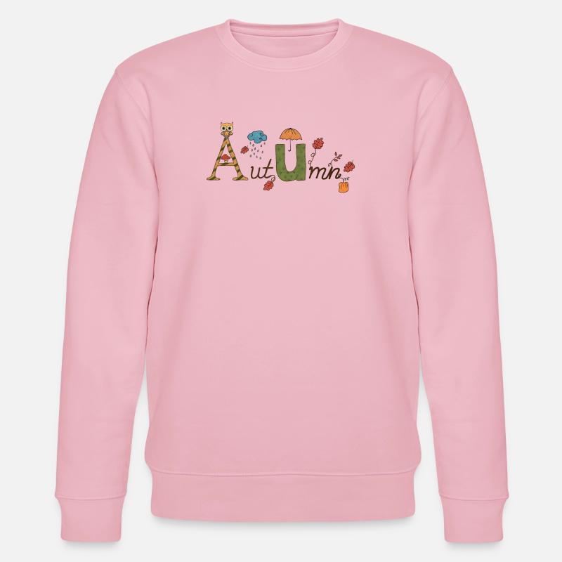 10_Herbst - Stanley/Stella Unisex Bio-Sweatshirt CHANGER  - Hellrosa
