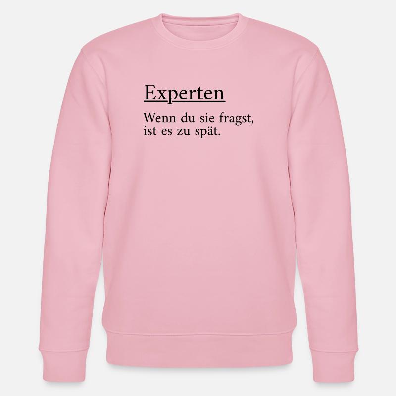 Experts - Stanley/Stella CHANGER Unisex Organic Sweatshirt - cotton pink