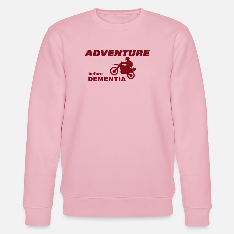 MOTORCYCLE ADVENTURE - Stanley/Stella Unisex Bio-Sweatshirt CHANGER  - Hellrosa