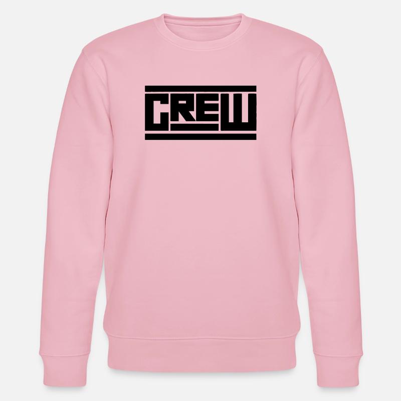 Crew - Stanley/Stella Unisex Bio-Sweatshirt CHANGER  - Hellrosa
