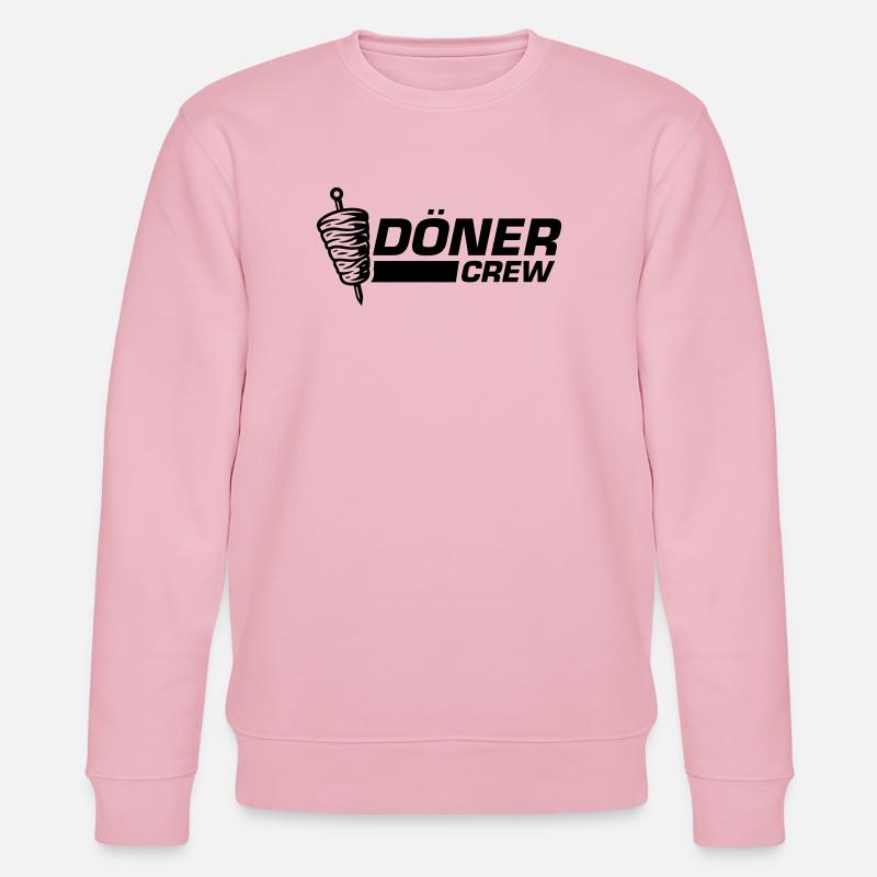 Döner Crew - Stanley/Stella Unisex Bio-Sweatshirt CHANGER  - Hellrosa