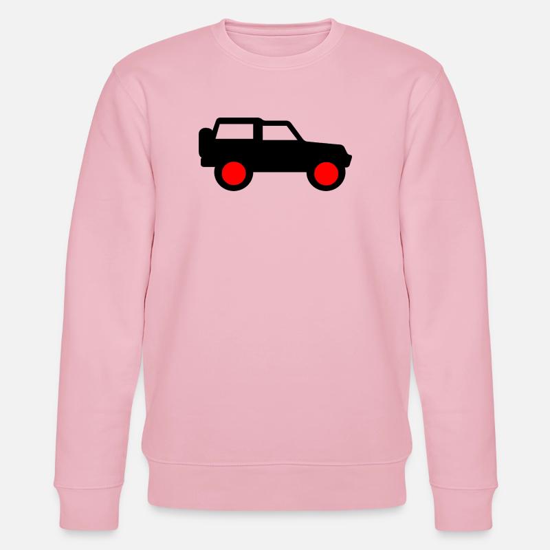 Voiture - Sweat bio CHANGER Stanley/Stella Unisexe - rose pâle