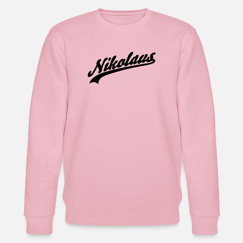 Nikolaus - Sweat bio CHANGER Stanley/Stella Unisexe - rose pâle