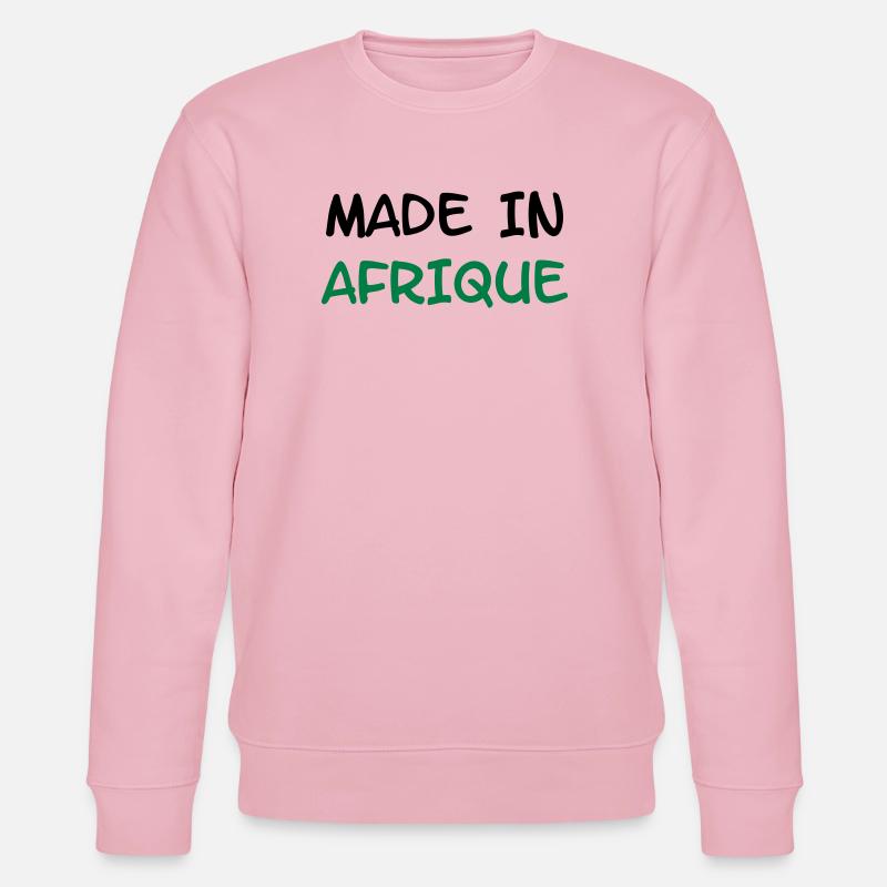 Made in AFRICA! - Stanley/Stella CHANGER Unisex Organic Sweatshirt - cotton pink