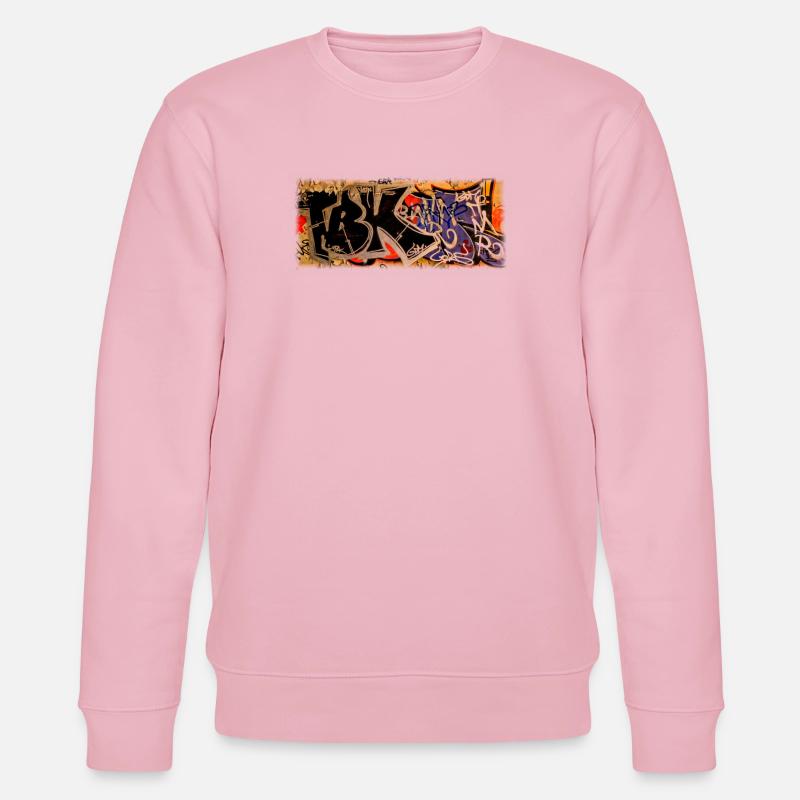 Graffiti - Sweat bio CHANGER Stanley/Stella Unisexe - rose pâle