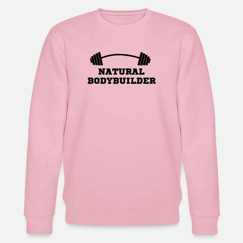 Fitnessstudio - Stanley/Stella Unisex Bio-Sweatshirt CHANGER  - Hellrosa