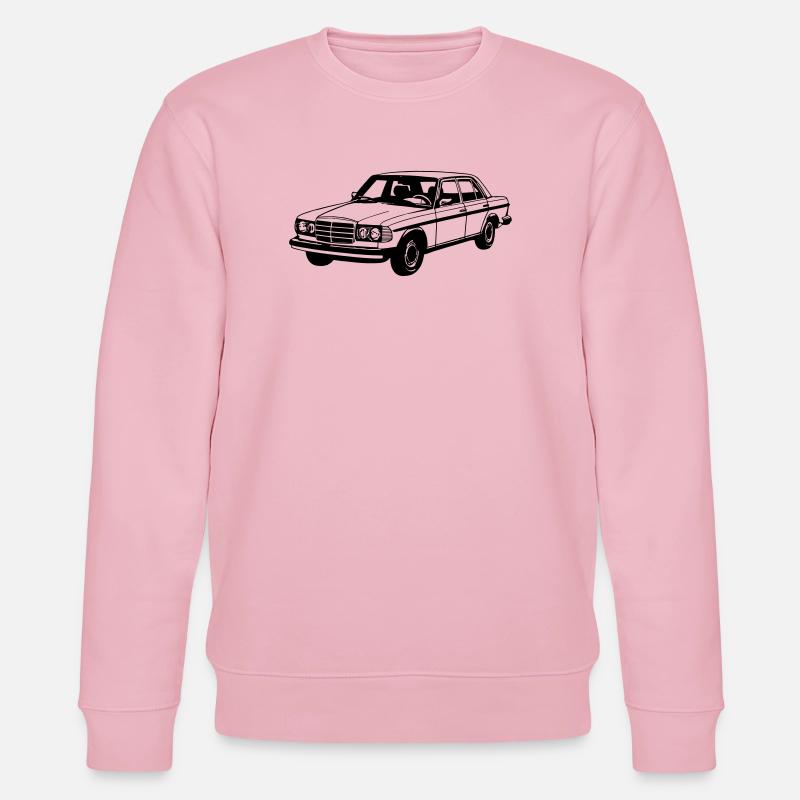 MB W123 , Youngtimer / Oldtimer ...(25) - Stanley/Stella Unisex Bio-Sweatshirt CHANGER  - Hellrosa