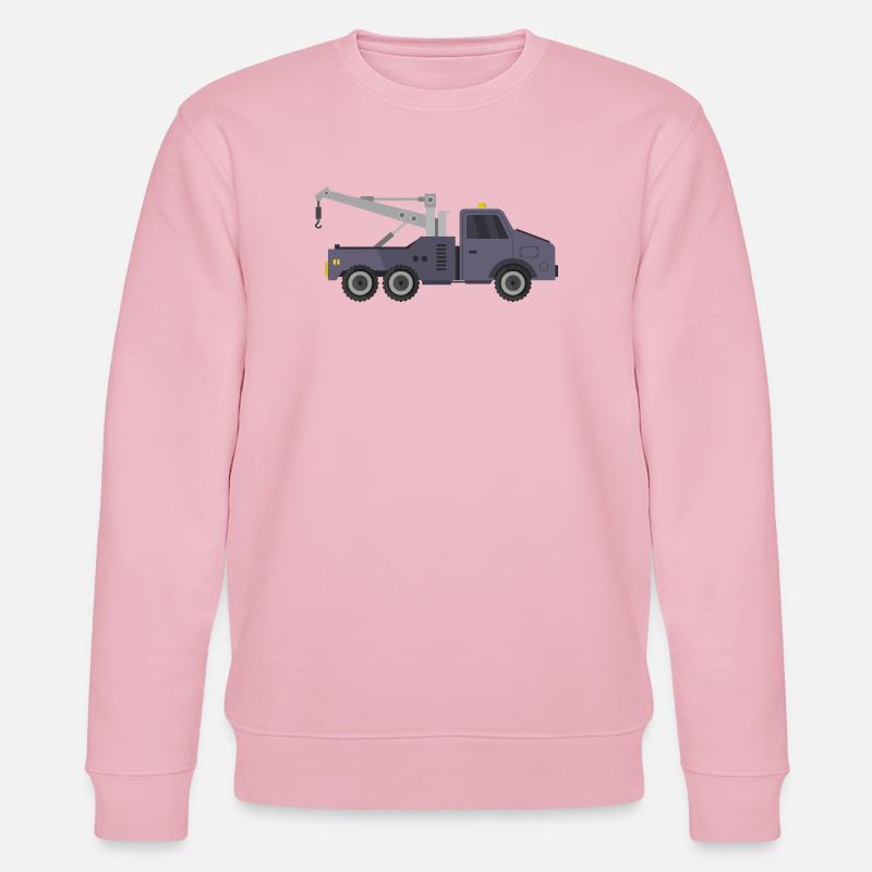 Abschleppwagen - Stanley/Stella Unisex Bio-Sweatshirt CHANGER  - Hellrosa