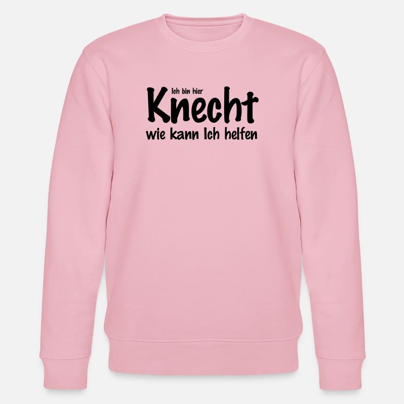 knecht - Stanley/Stella Unisex Bio-Sweatshirt CHANGER  - Hellrosa