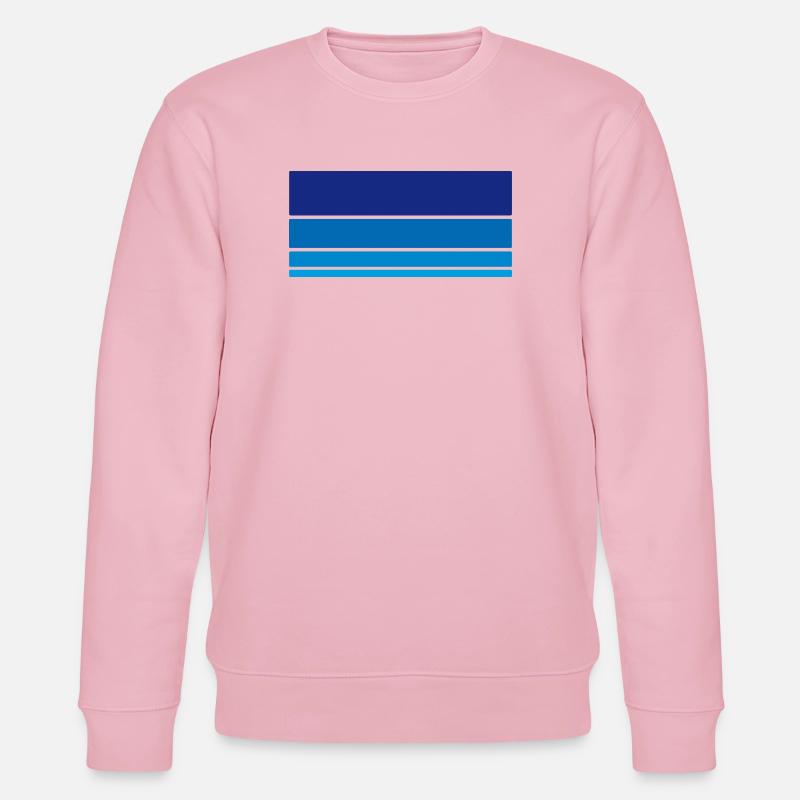 Arrière-plan bleu - Sweat bio CHANGER Stanley/Stella Unisexe - rose pâle