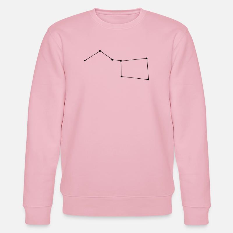 Constellation de la Grande Ourse - Sweat bio CHANGER Stanley/Stella Unisexe - rose pâle