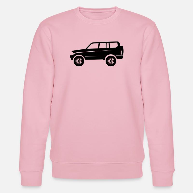 Offroad Adventure SUV - Stanley/Stella Unisex Bio-Sweatshirt CHANGER  - Hellrosa