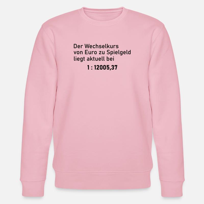 Wechselkurs - Stanley/Stella Unisex Bio-Sweatshirt CHANGER  - Hellrosa
