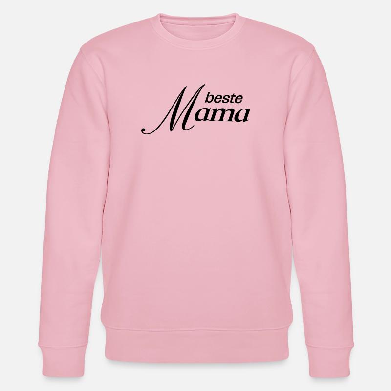 Best Mom - Stanley/Stella CHANGER Unisex Organic Sweatshirt - cotton pink