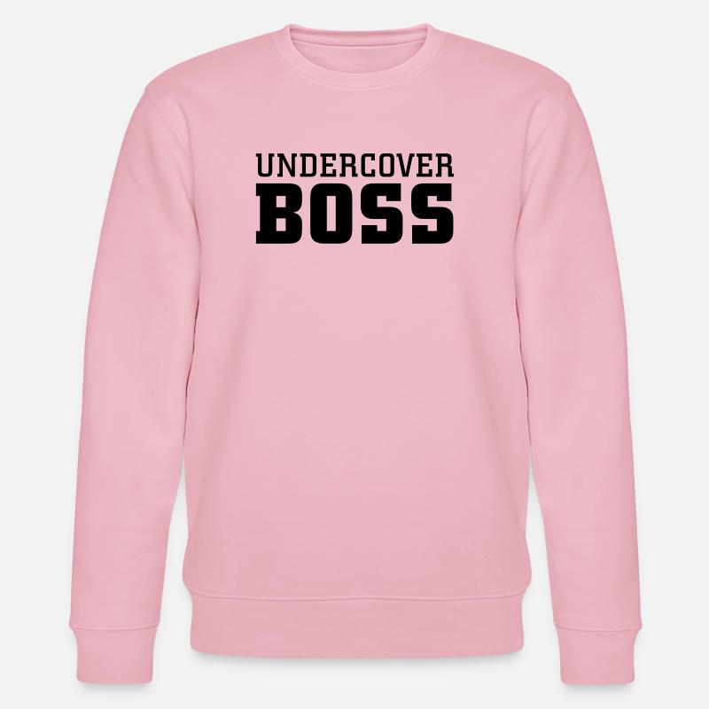 Undercover Boss - Stanley/Stella Unisex Bio-Sweatshirt CHANGER  - Hellrosa