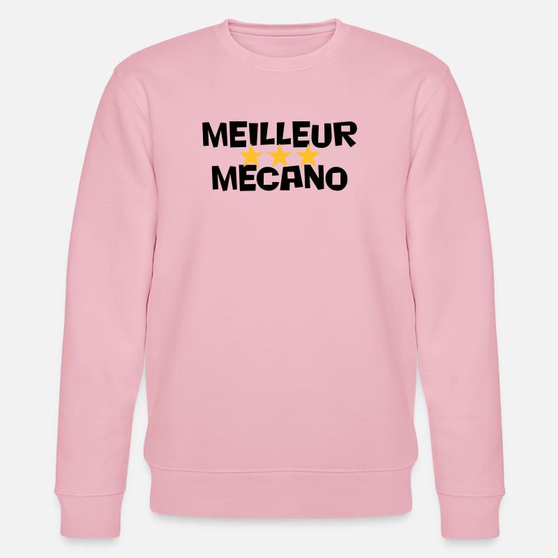 Beste Mecano - Stanley/Stella Unisex Bio-Sweatshirt CHANGER  - Hellrosa