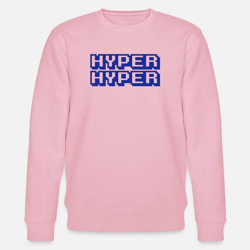 HYPER HYPER - Stanley/Stella Unisex Bio-Sweatshirt CHANGER  - Hellrosa